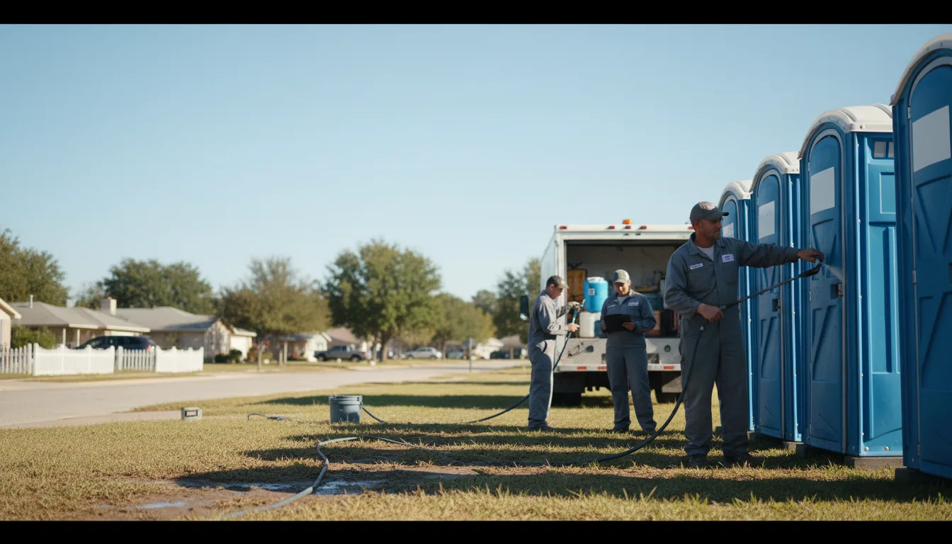 Long-Term Portable Toilet Rental in Hueytown, AL near me